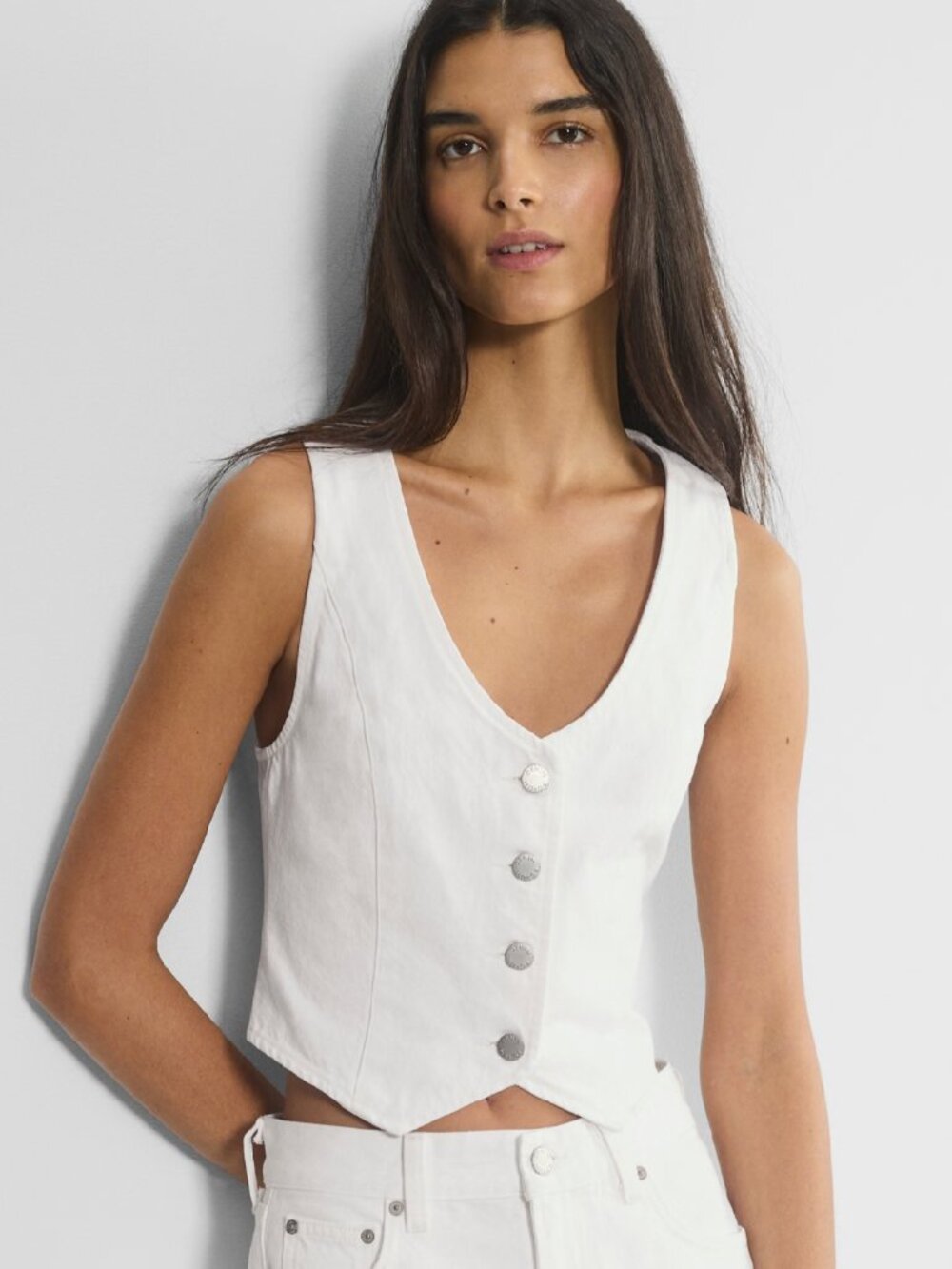 Aritzia Denim Forum 90s vest